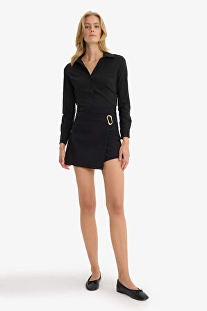 Regular Fit Bengalin Uzun Kollu Gömlek