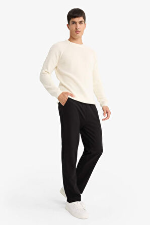 REgular Fit Beli Bağcıklı Eşofman Altı
