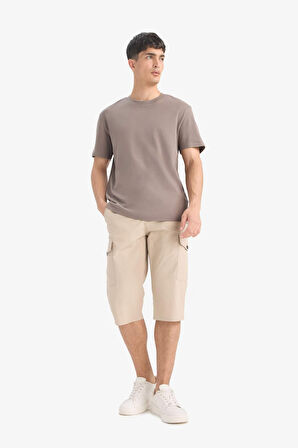 DeFacto %100 Pamuk Regular Fit Bisiklet Yaka Kısa Kollu Tişört E7961AX25AUBN571