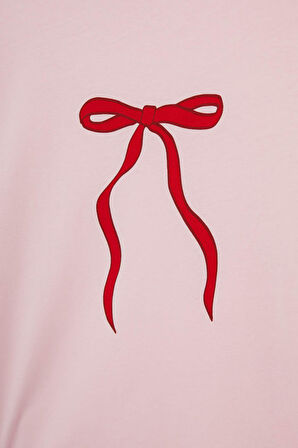 Regular Fit Kısa Kollu 2'li Takım Fall in Love