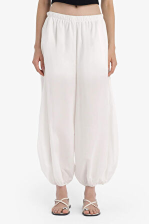 Barrel Fit Cepli Normal Bel Standart Boy Vual Pantolon