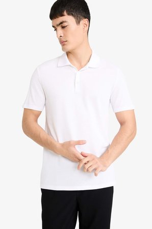 DeFacto Slim Fit Polo Yaka Kısa Kollu Pamuklu Modal Karışımlı Basic Tişört M6609AZ26SPWT34