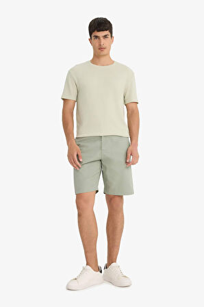 Regular Fit Bisiklet Yaka Kısa Kollu Tişört