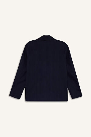 Regular Fit Ceket Yaka Blazer Ceket
