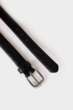 Kadın Suni Deri 2'li Günlük Kemer