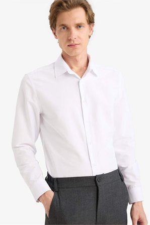 DeFacto Modern Fit Gömlek G0375AX26SPWT79