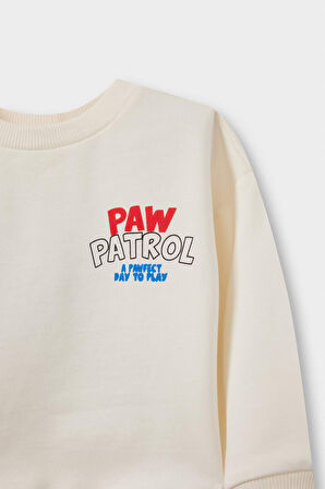 Erkek Bebek Paw Patrol 2'li Takım Sweatshirt Eşofman Altı