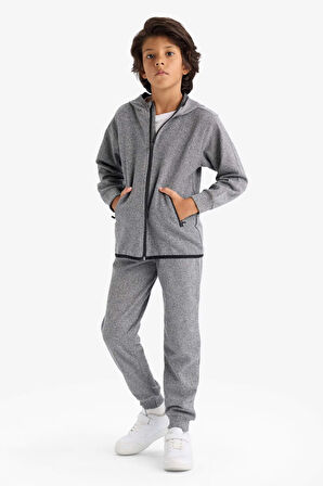 Erkek Çocuk Beli Lastikli Jogger Eşofman Altı 