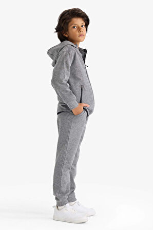 Erkek Çocuk Beli Lastikli Jogger Eşofman Altı 