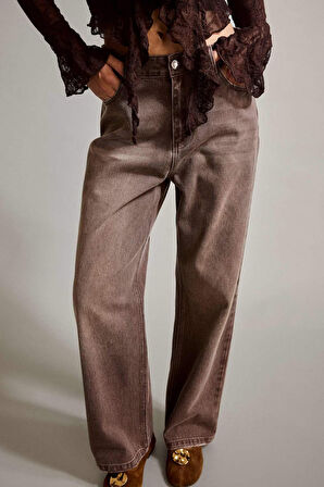 Wide Leg Geniş Bol Paça Jean Pantolon