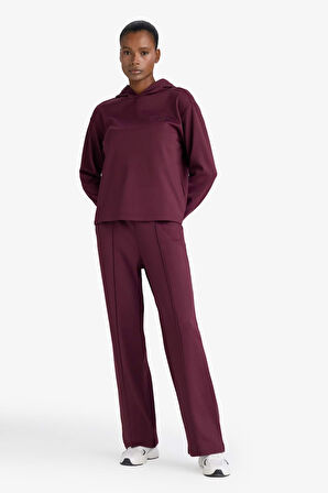 DeFactoFit Staright Fit Cepli Standart Boy İçi Yumuşak Tüylü Sporcu Pantolon