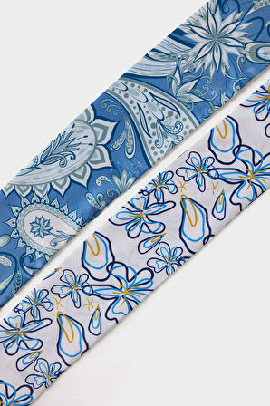 Kadın Desenli 2'li Fular