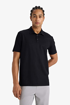 DeFactoFit Standart Fit Polo Yaka Sporcu Kısa Kollu Tişört