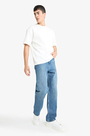Baggy Fit Geniş Paça Jean Pantolon