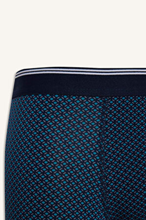 Regular Fit Baskılı 3'lü Boxer