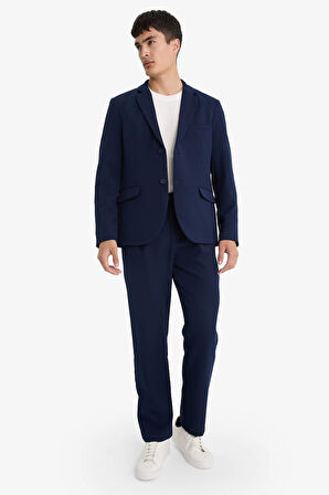 Straight Fit Düz Paça Pantolon