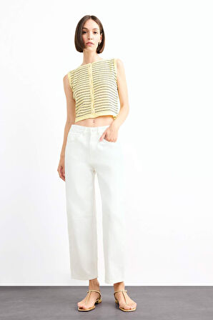 Bisiklet Yaka Triko Yelek