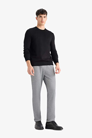 Jogger Fit Kısa Paça Penye Pantolon