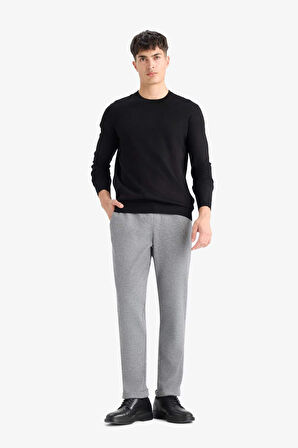 Jogger Fit Kısa Paça Penye Pantolon