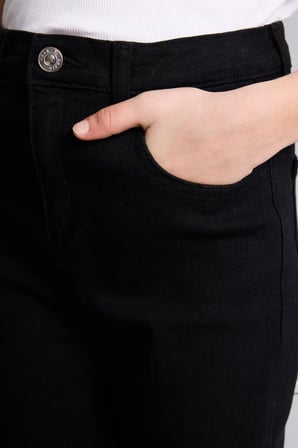 DeFacto Skınny Fıt Jean Pantolon Kız Çocuk G0257A826SPBK27