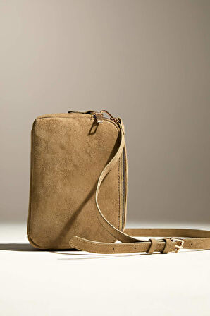 Kadın Süet Çapraz Çanta