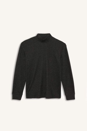 DeFacto Regular Fıt Yarım Balıkçı Yaka Sweatshirt E9625AX25AUAR163
