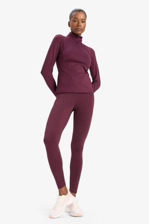 Warmtech Toparlayıcı Yüksek Bel İçi Yumuşak Tüylü Beli Saran Basıc Sporcu Tayt