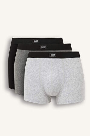 Regular Fit 3'lü Boxer