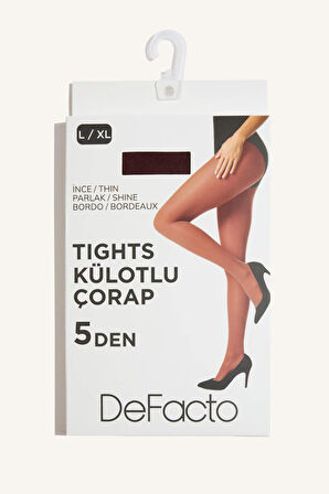 Kadın 5 Denye Külotlu Çorap
