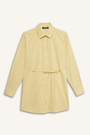 Regular Fit Poplin Uzun Kollu Tunik