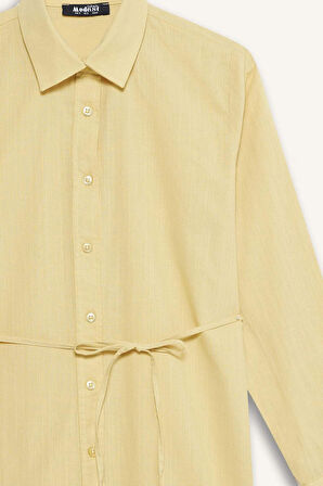 Regular Fit Poplin Uzun Kollu Tunik