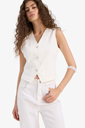 Jean Blazer Yelek