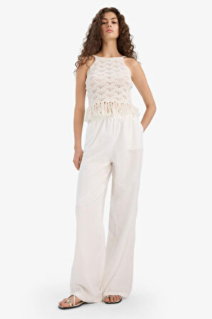 Slim Fit Dar Kesim Bisiklet Yaka Atlet