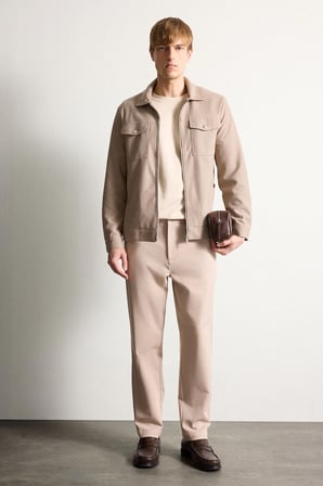 DeFacto Slim Fit Astarlı Fermuarlı Cepli Mevsimlik Mont D7533AX26SPBG716