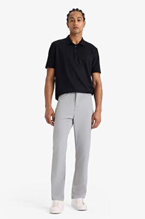 DeFactoFit Standart Fit Polo Yaka Sporcu Kısa Kollu Tişört