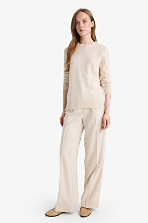 Regular Fit Bisiklet Yaka Triko Kazak