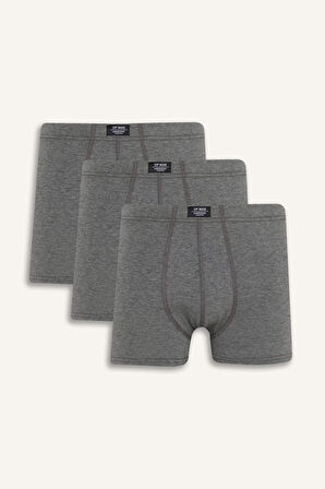 Regular Fit 3'lü Boxer