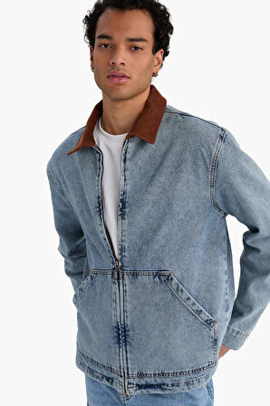 Relax Fit Jean Ceket