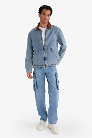 Relax Fit Jean Ceket
