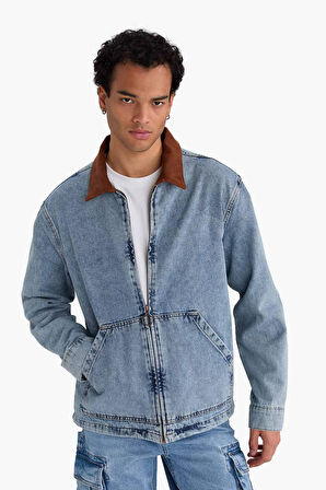 Relax Fit Jean Ceket