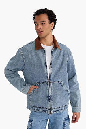Relax Fit Jean Ceket