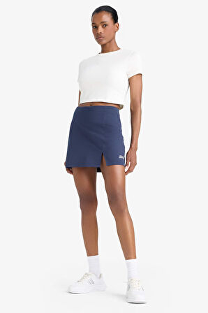 DeFactoFit NBA Los Angeles Lakers Standart Fit İçi Taytlı Mini Etek E3622AX25SMNV94