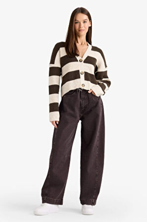 Regular Fit V Yaka Hırka