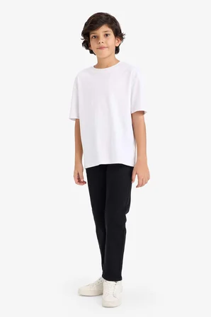 DeFacto Straıght Fıt Standart Paça Basic Jean Pantolon Erkek Çocuk B5445A826SMNM40