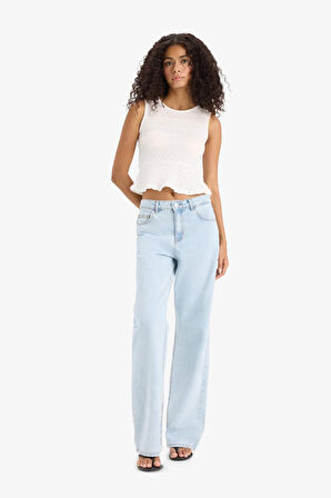 Slim Fit Dar Kesim Bisiklet Yaka Bürümcük Atlet