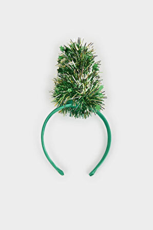 Kadın Yılbaşı Ağaç Temalı Taç