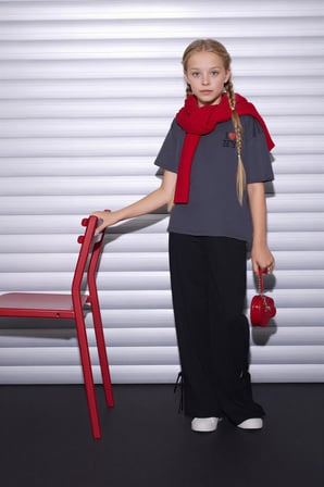 DeFacto Wıde Leg Pantolon Kız Çocuk G8388A826SMBK81