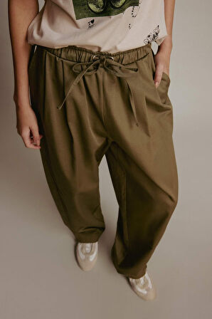 Coool Baggy Fit Normal Bel Gabardin Pantolon