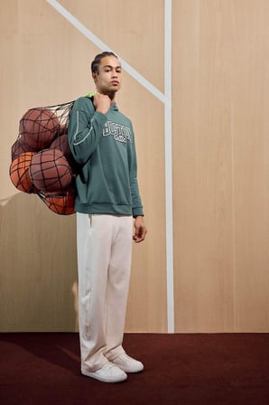 DeFacto NBA Boston Celtics Boxy Fit Kapüşonlu Modal Sweatshirt E8948AX25AUGN756