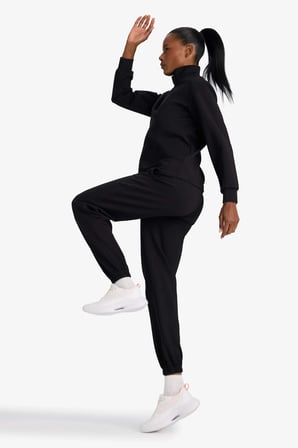 Defacto B1794AXBK81 Siyah Standart Fit Modal Sporcu Pantolon